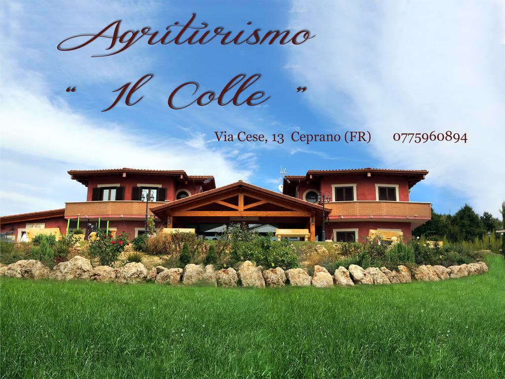 Agriturismo Ciociaro " Il Colle " Hotel Ristorante Ceprano Eksteriør bilde